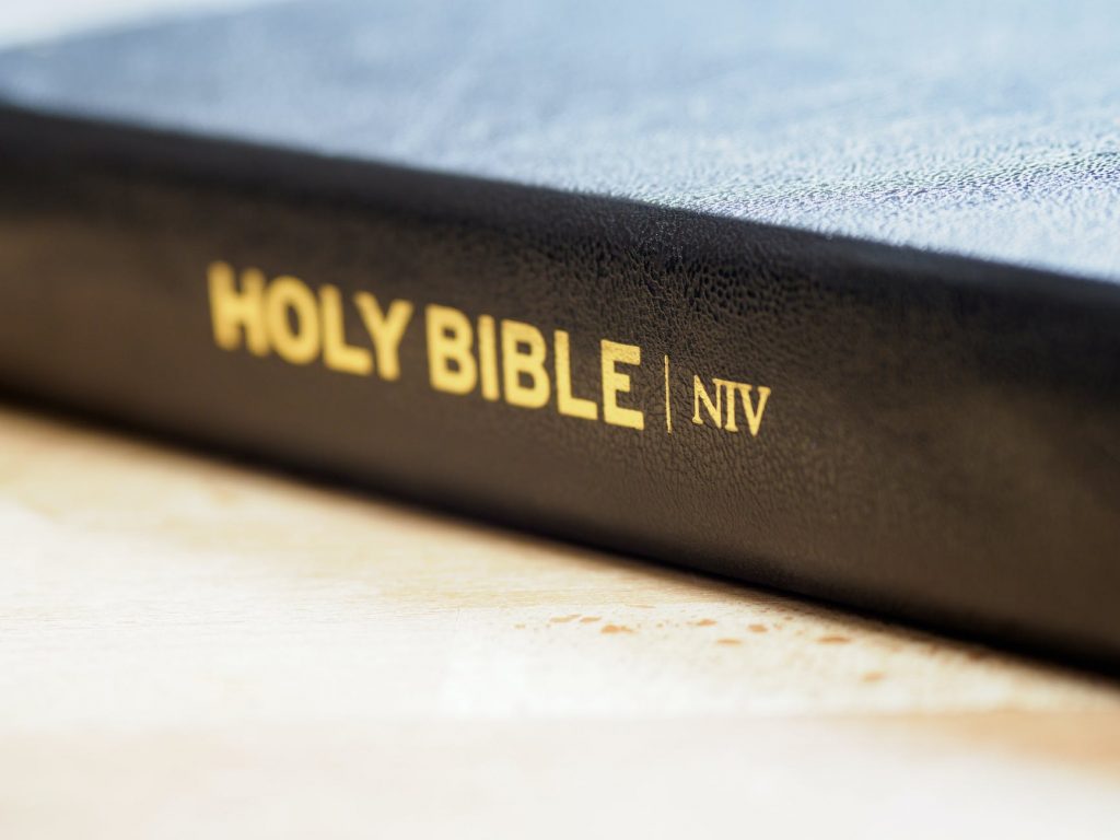close up photo of holy bible